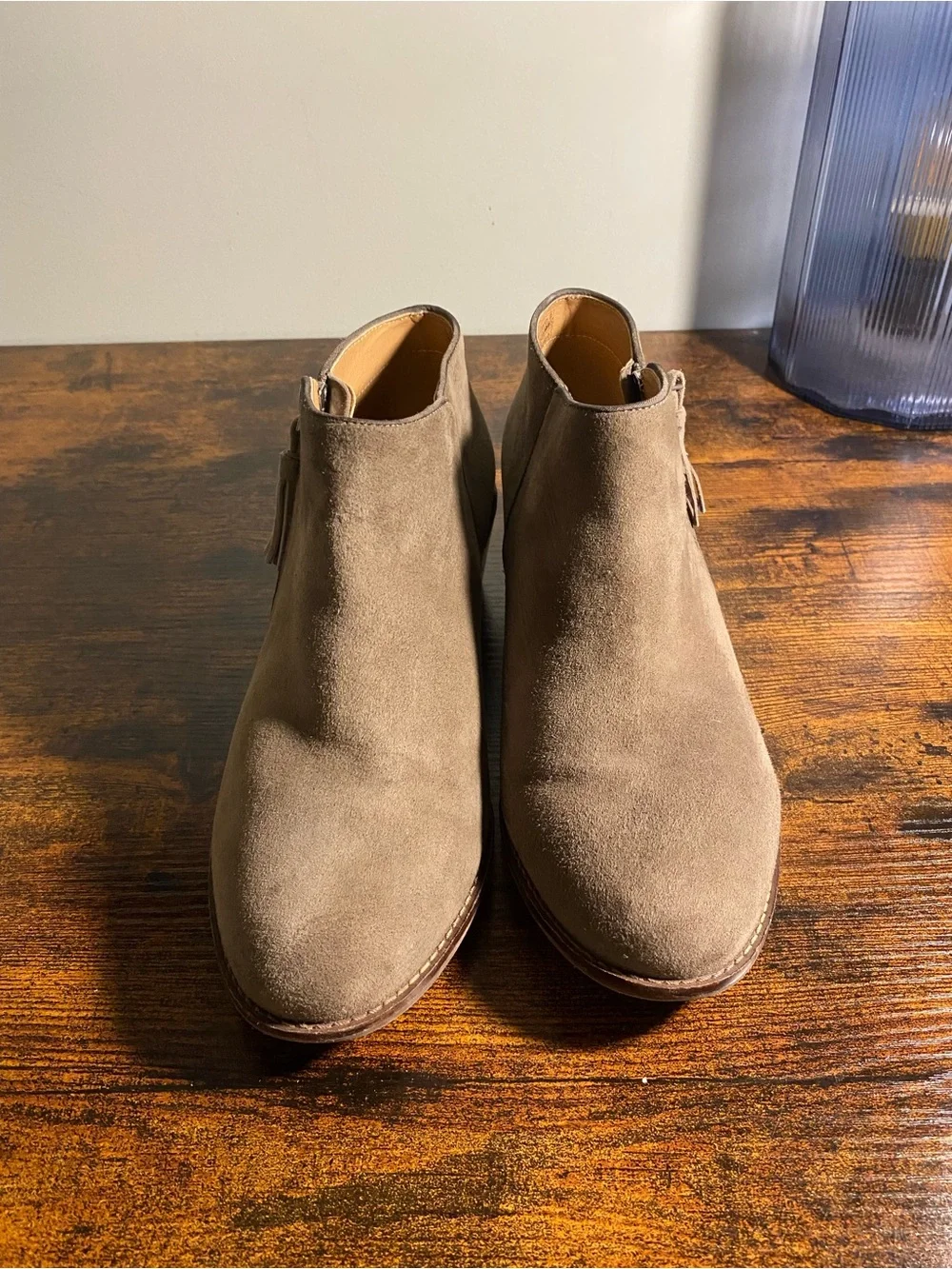 Vionic Suede Ankle Boots